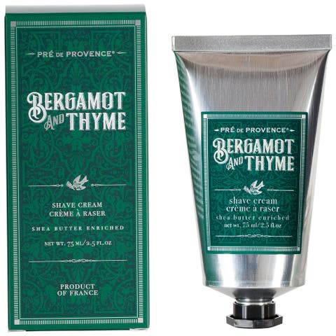 Bergamot & Thyme - 75 Ml Men's After-shave Cream W/shea Butter