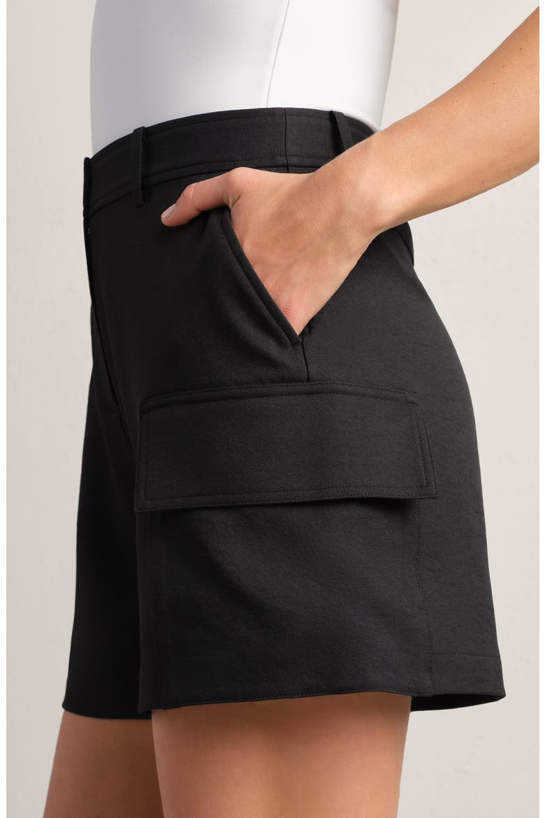 Horizon Cargo Shorts, Alternate, color, PURE BLACK