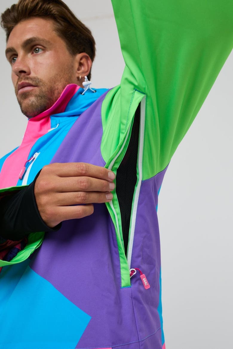 Yeh Man Jacket Powder Hound, Alternate, color, Purple