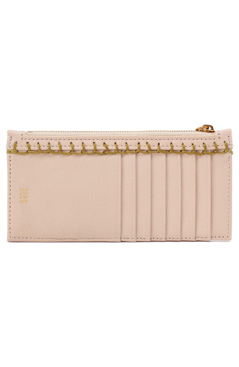 HOBO Carte Leather Card Case, Alternate, color, Stonewash
