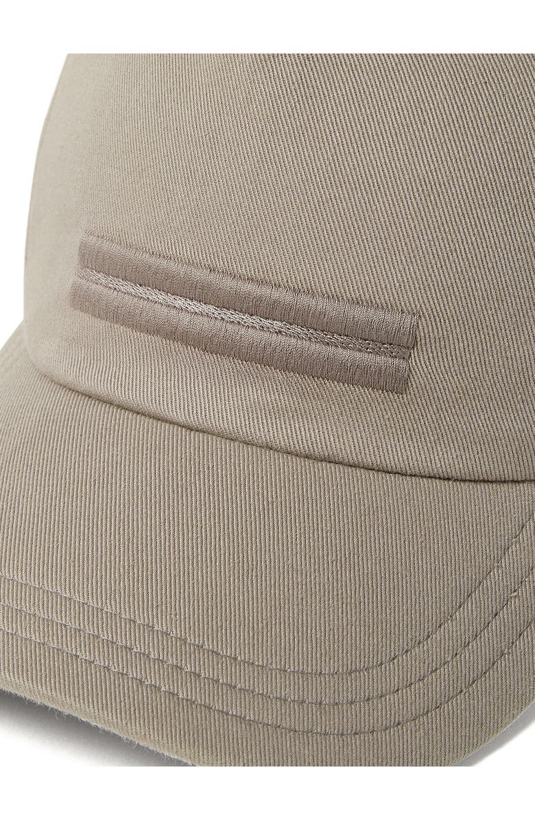 ZEGNA Light Taupe Cotton Baseball Cap, Alternate, color, Light Taupe