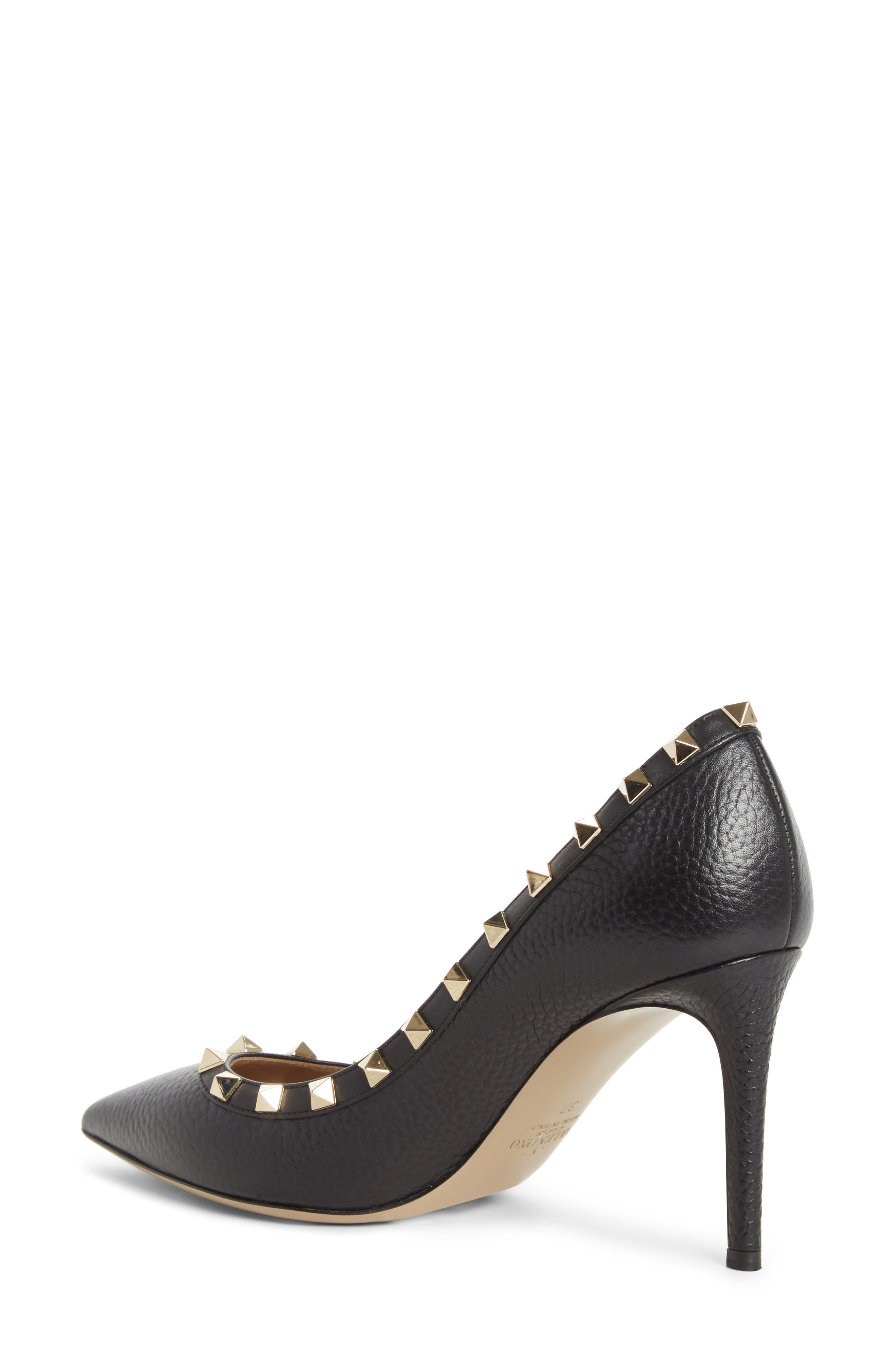 Valentino Garavani Rockstud Pointed Toe Pump, Alternate, color, 