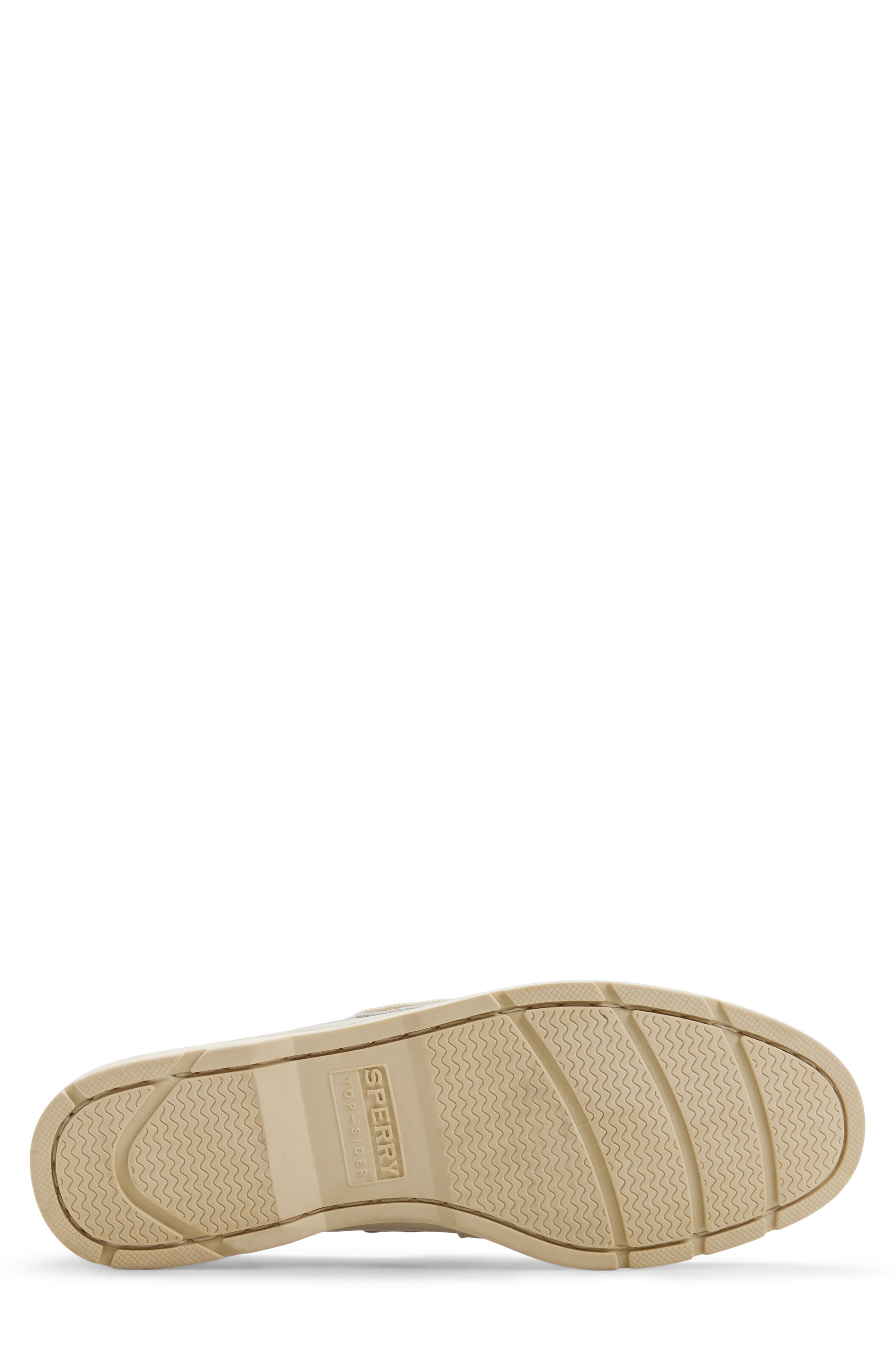 Sperry Leeward 2-Eye Boat Shoe, Alternate, color, Ivory
