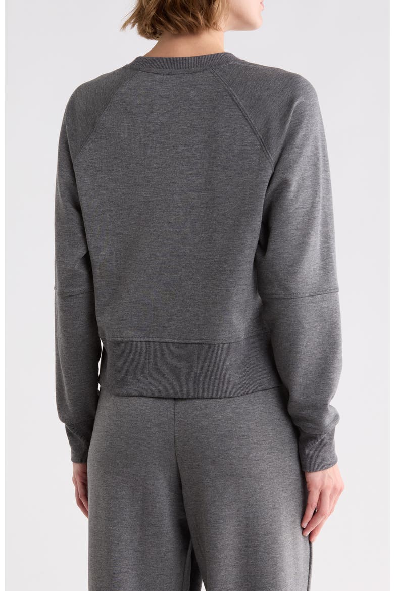 Regina Crewneck Sweatshirt, Alternate, color, HEATHER BLACK