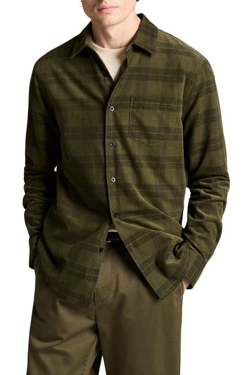 Hamilton Plaid Corduroy Shirt