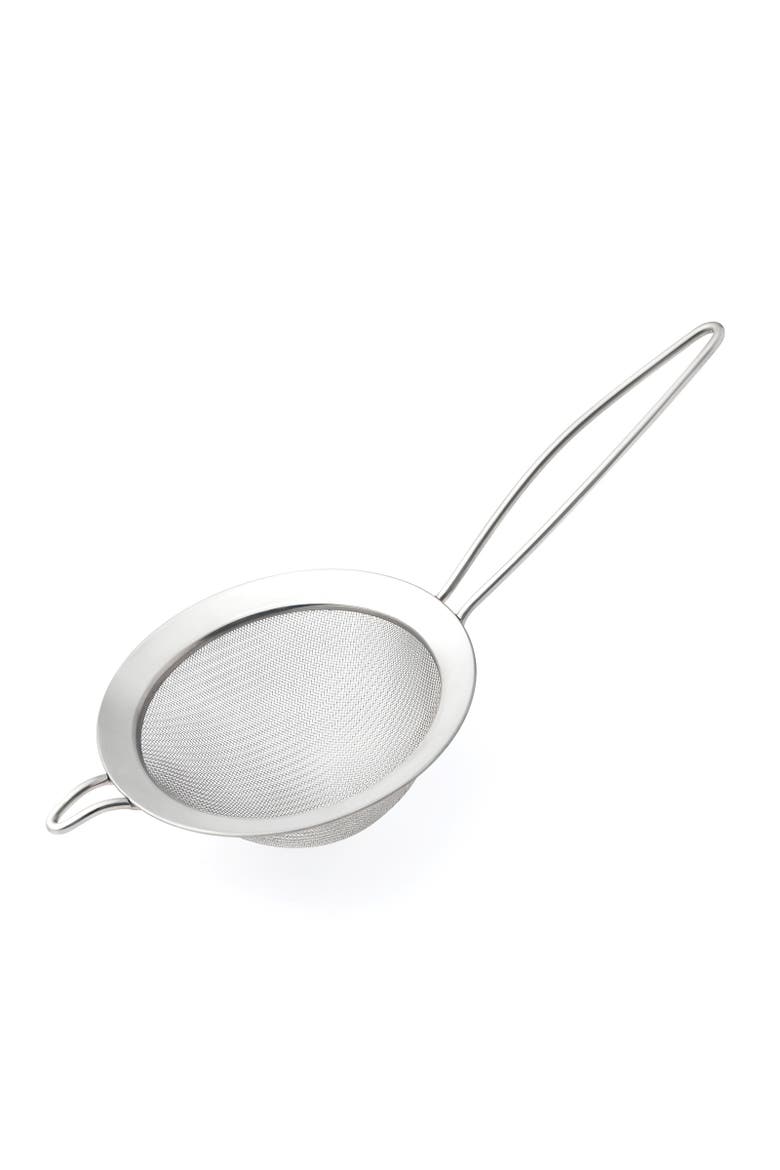 5 Inch Standard Mesh Strainer, Stainless Steel, Main, color, Silver