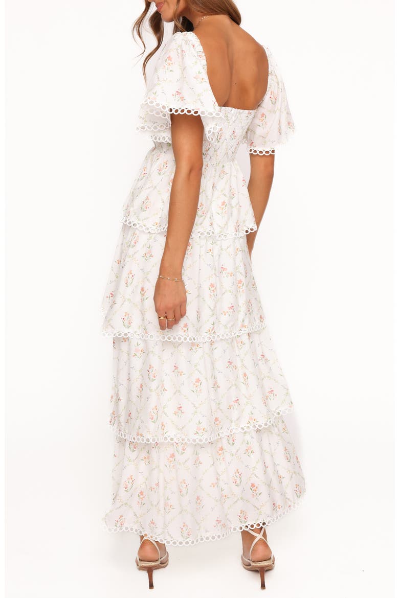 Chapel Maxi Dress, Alternate, color, WHITE VINTAGE FLORAL