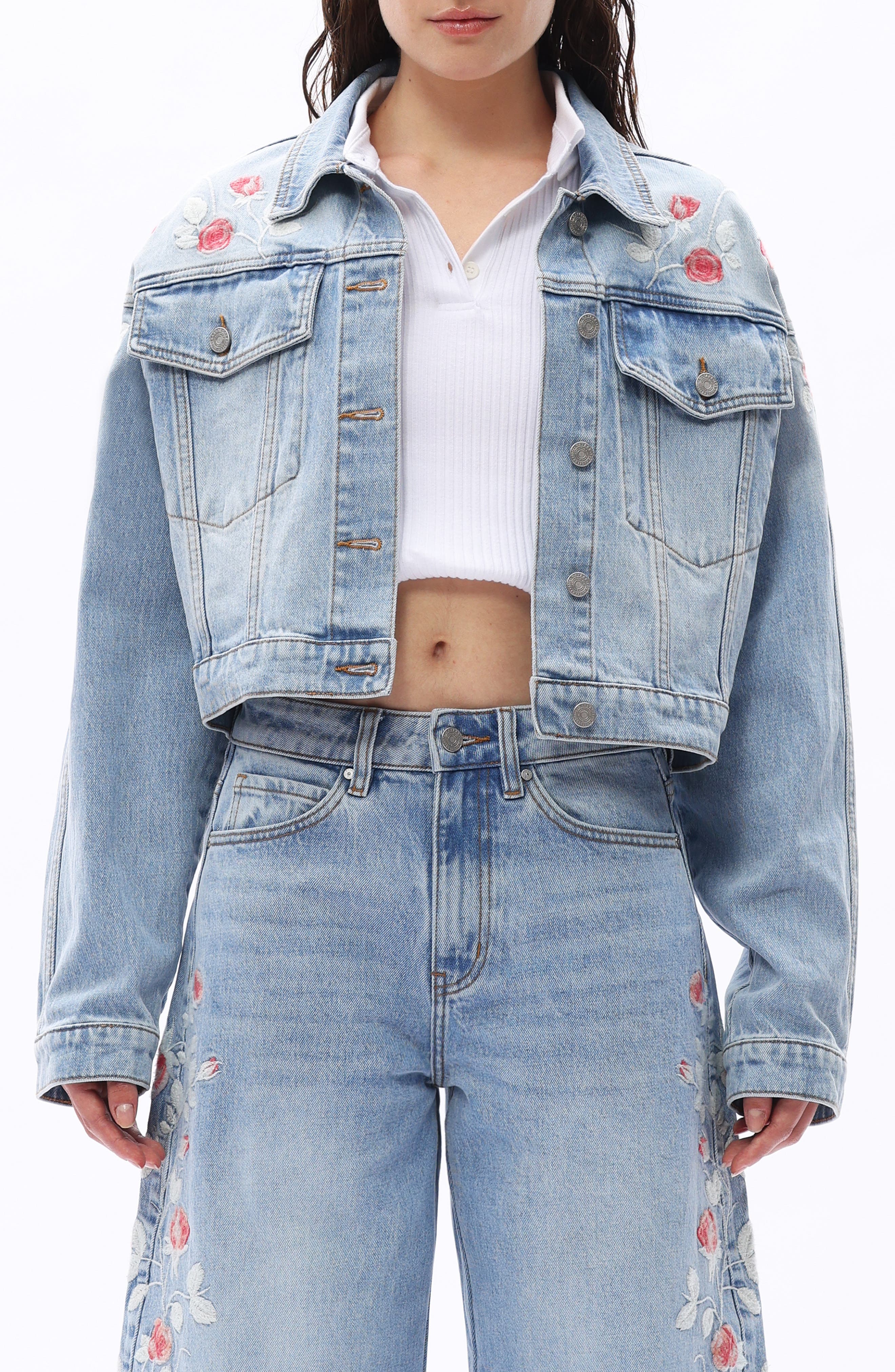 Crop Denim Jacket