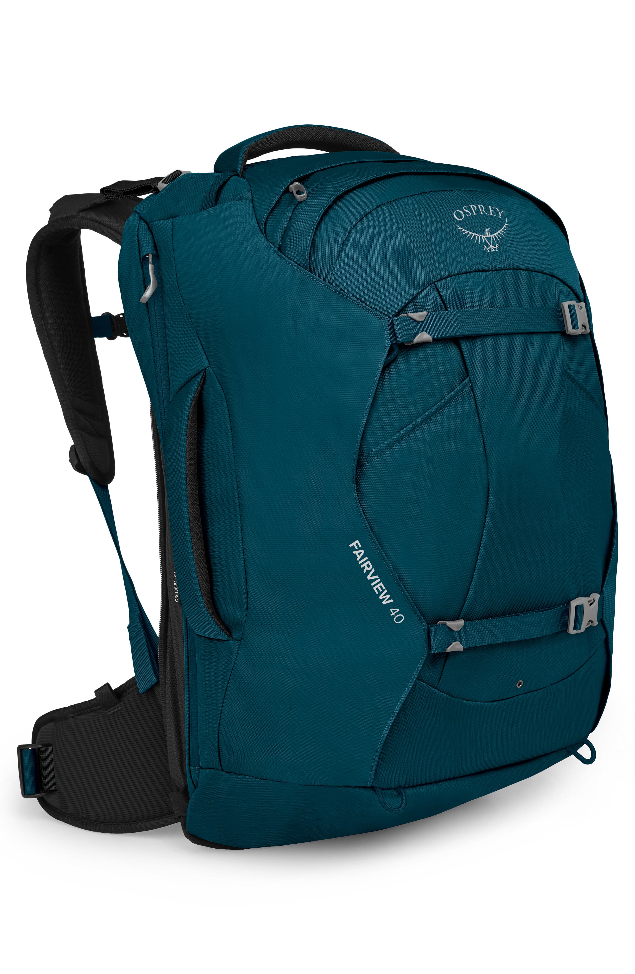 Osprey Fairview 40-Liter Travel Backpack, Alternate, color, Night Jungle Blue