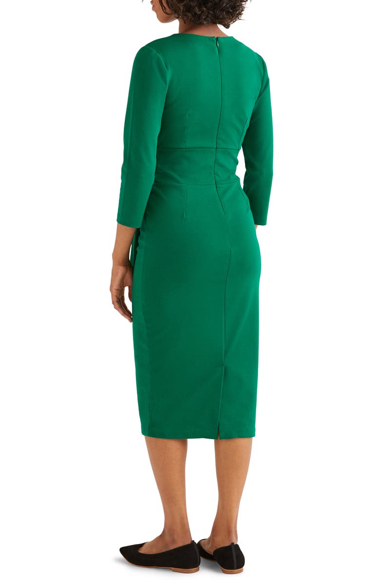 Boden Sophie Ponte Sheath Dress, Alternate, color, 