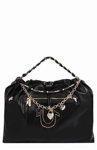 Chain Soft Faux Leather Hobo