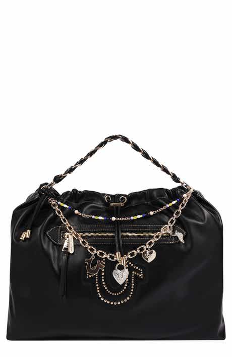 Chain Soft Faux Leather Hobo
