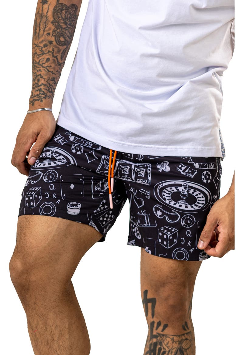 Marthyr Swim Trunks, Alternate, color, BLACK