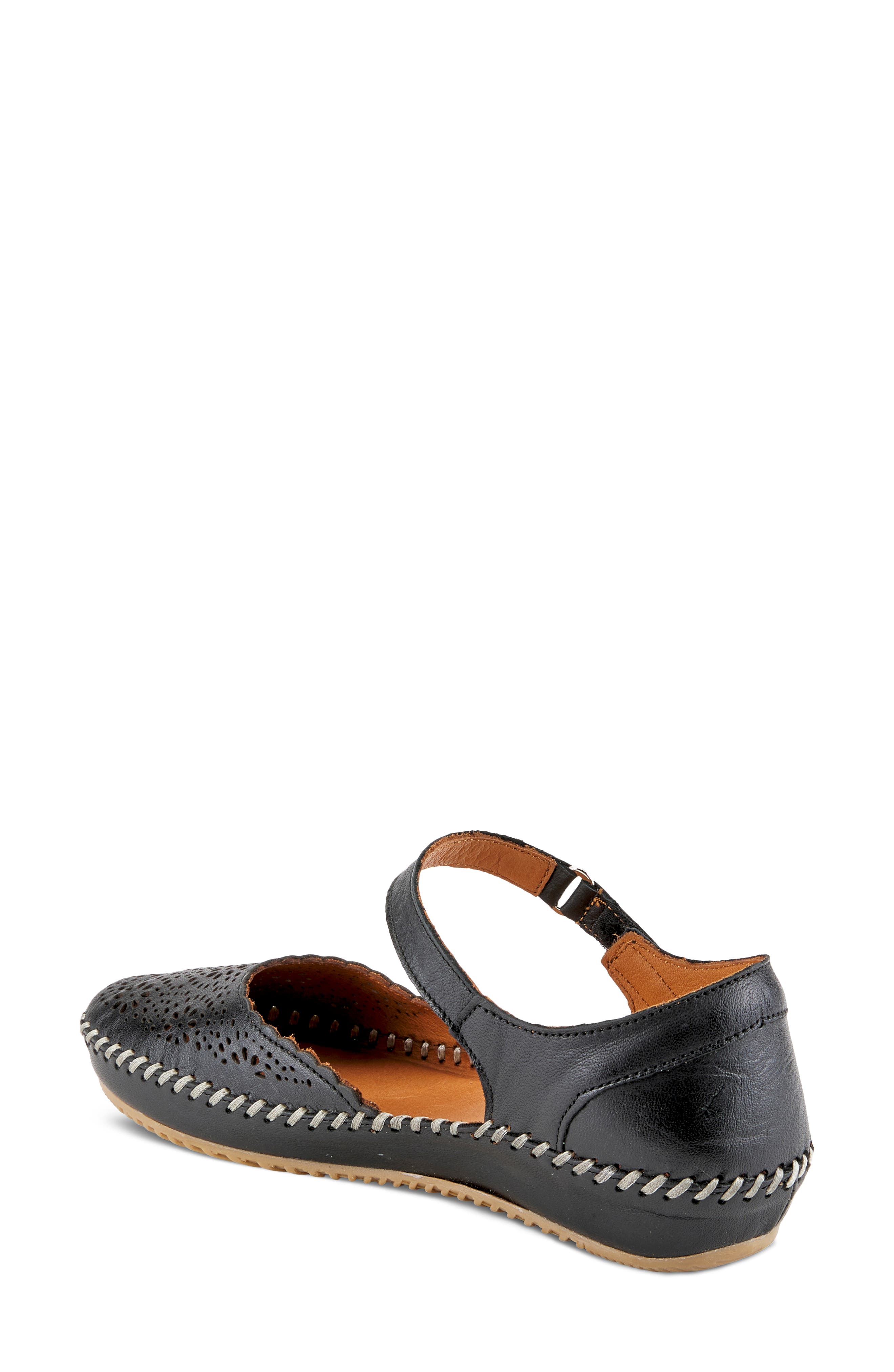 Spring Step Wallania Wedge Sandal, Alternate, color, Black