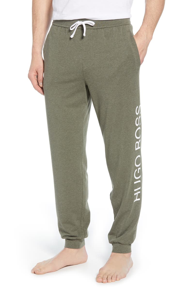 BOSS Identity Jogger Pants, Main, color, Green