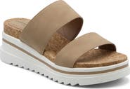 Adrienne Vittadini Cara 3 Wedge Slide Sandal