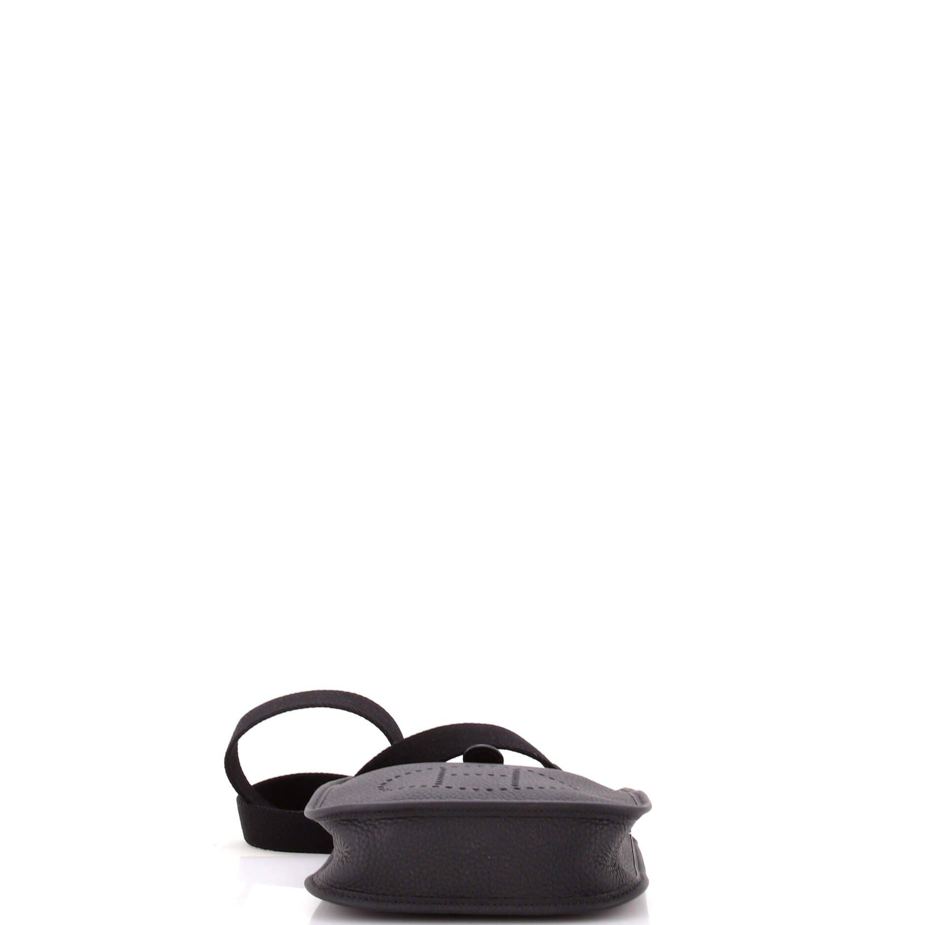 Pre-Owned Hermes Evelyne Bag Gen III Clemence TPM, Alternate, color, Noir