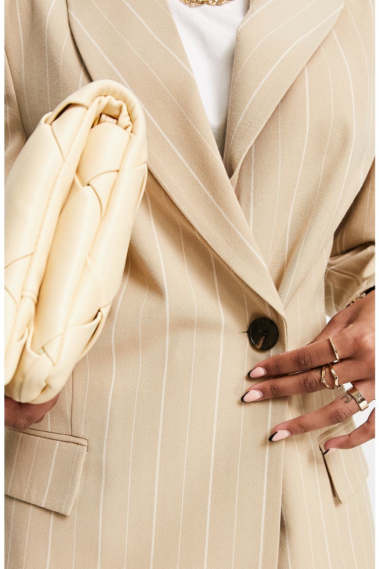 Asymmetric Blazer, Alternate, color, BLONDE