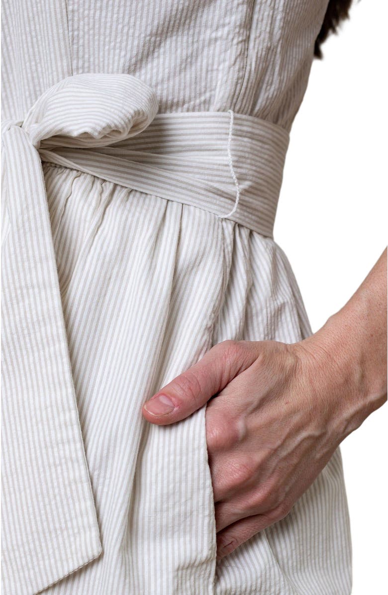 Hope & Henry Women's Organic A-Line Dress with Sash, Alternate, color, 