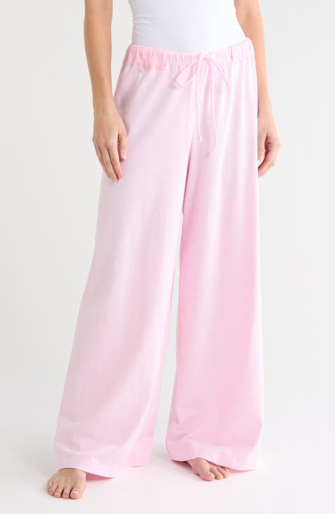Out and About Stripe Knit Wide Leg Pants