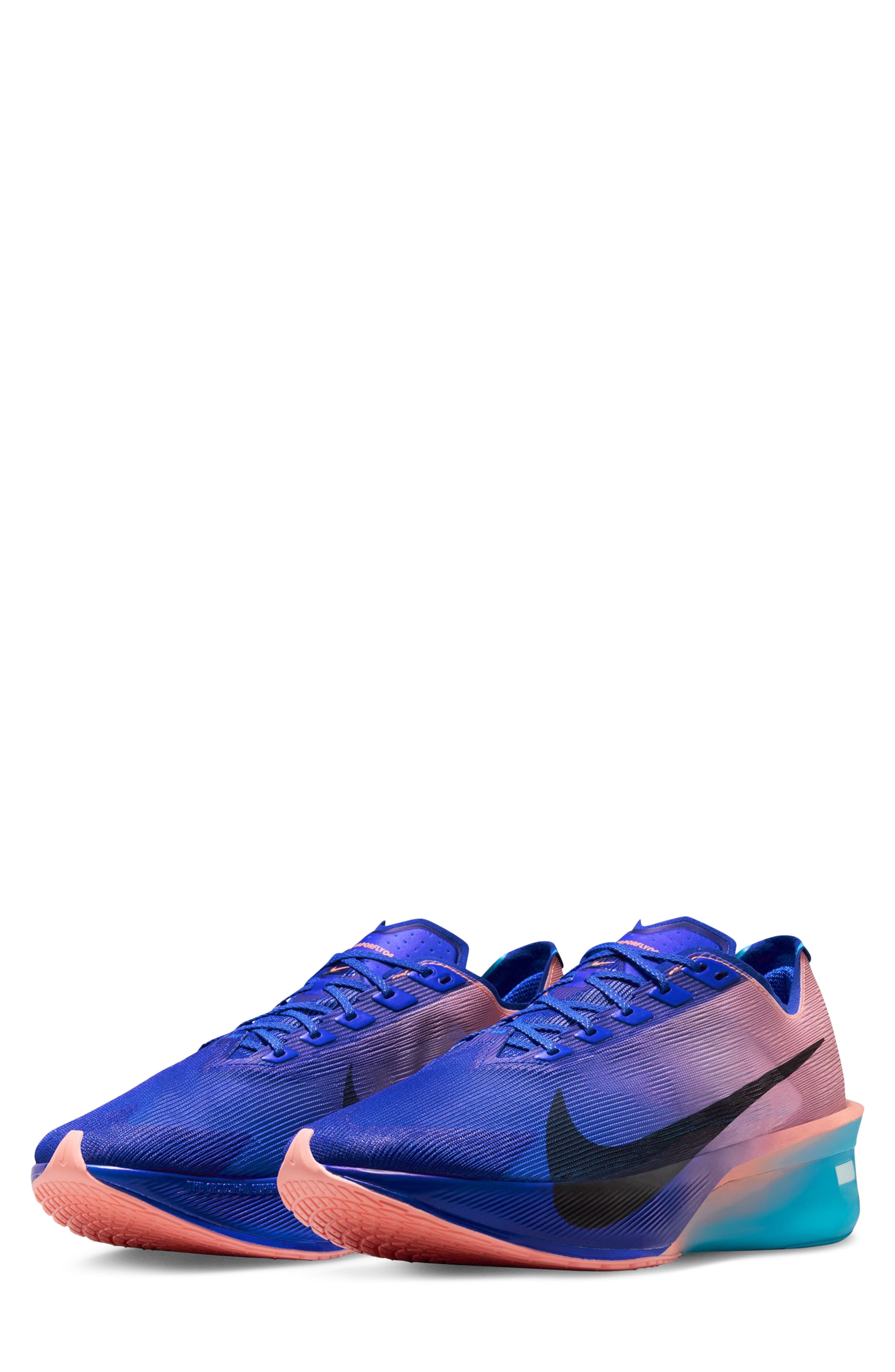 Vaporfly 4 Racing Shoe, Main, color, 400 RACBLU/WHITE