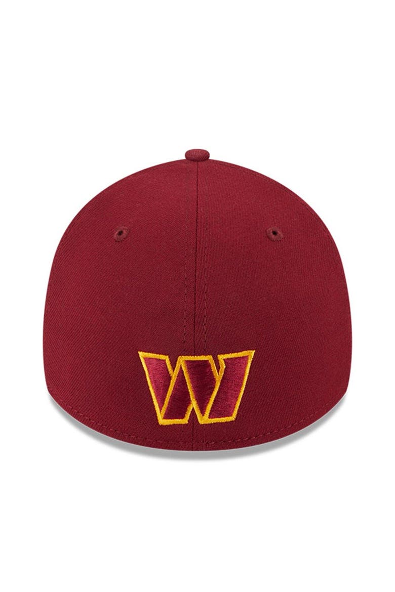Men's New Era Burgundy Washington Commanders 2023 NFL Draft 39THIRTY Flex Hat, Alternate, color, Burgundy
