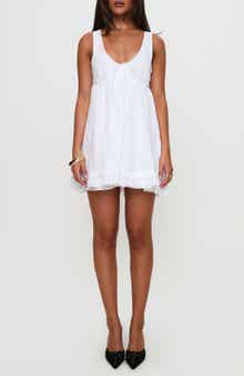 Princess Polly Nelty Cotton Mini Sundress