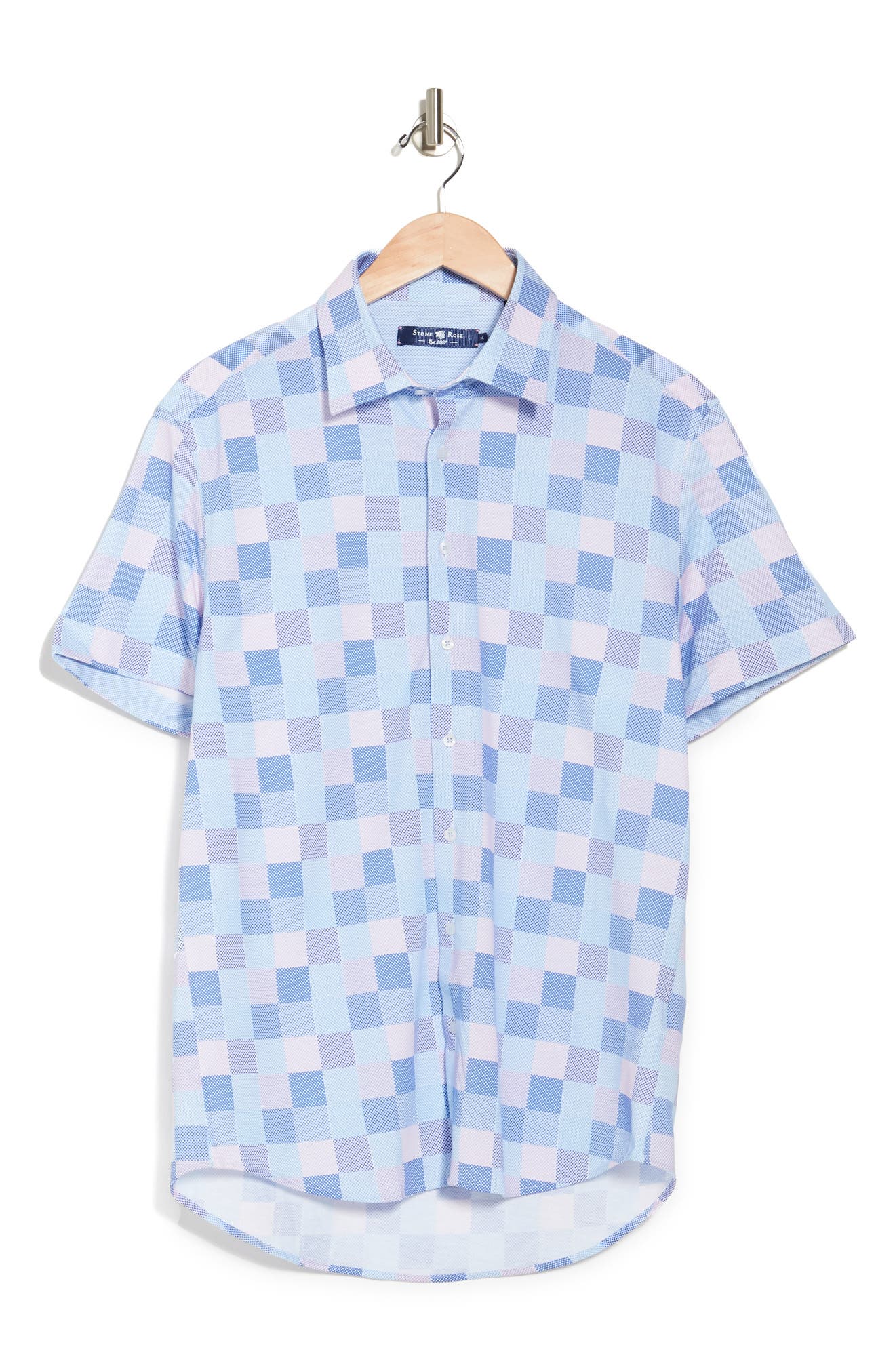 Stone Rose Patterned Short Sleeve Shirt (Men) | Nordstromrack