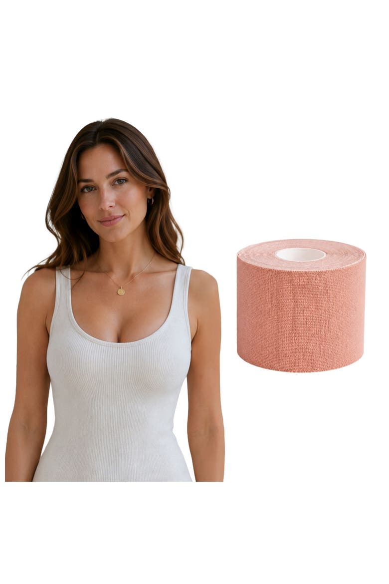Boob Breast Lift Invisible Sticky Body Tape, Alternate, color, Bisque