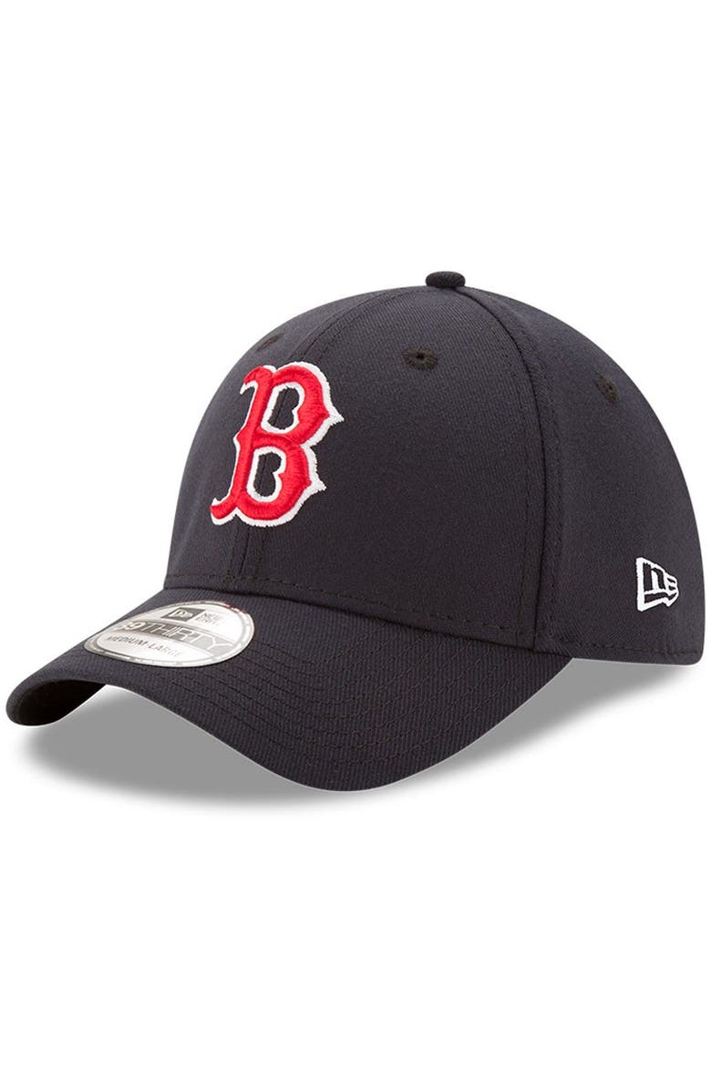 New Era Men's New Era Navy Boston Red Sox MLB Team Classic Game 39THIRTY Flex Hat, Main, color,