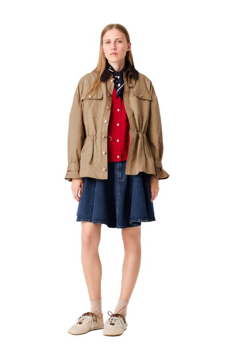 Coat With Removable Lining
