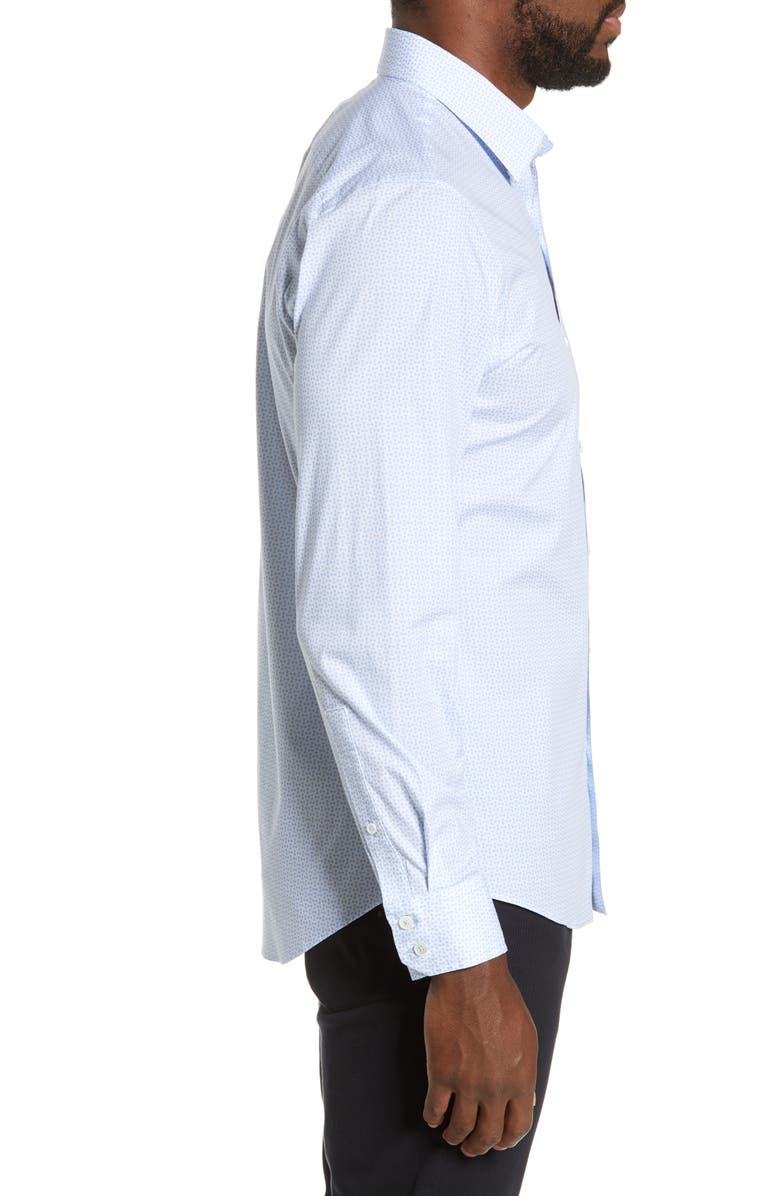 Zachary Prell Belanger Regular Fit Print Sport Shirt, Alternate, color,