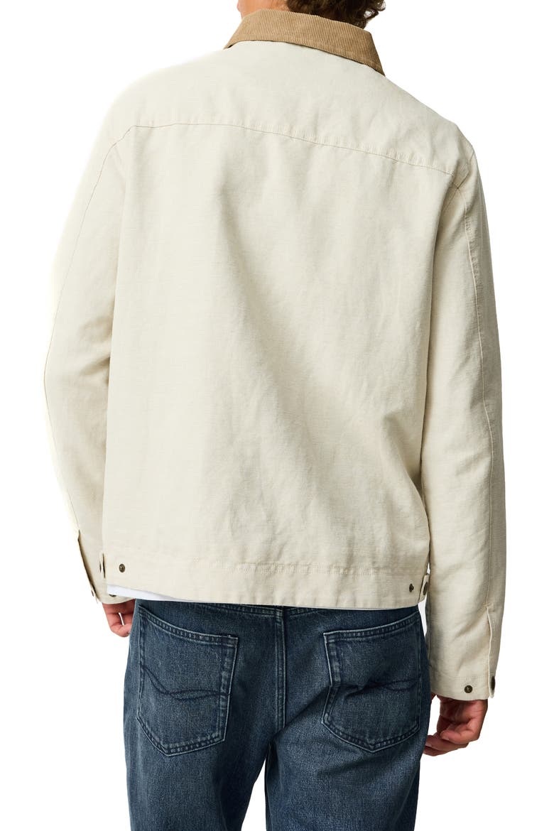 Austin East Harrington Jacket, Alternate, color, CREAM