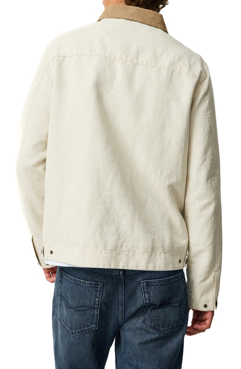 Rodd & Gunn Austin East Harrington Jacket, Alternate, color, Cream