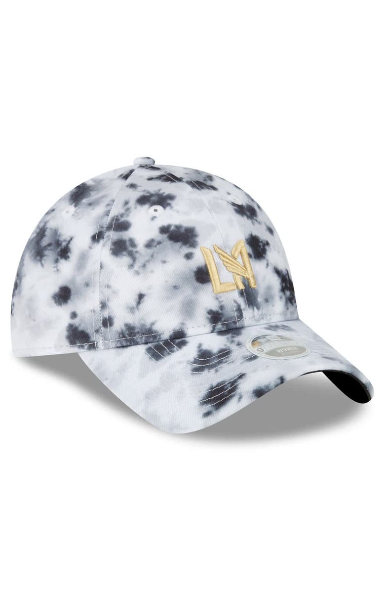 New Era Women's New Era Black LAFC Tie-Dye 9TWENTY Adjustable Hat, Alternate, color, 