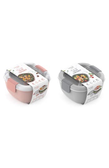 Bentgo 2-pack All-in-one Glass Salad Containers