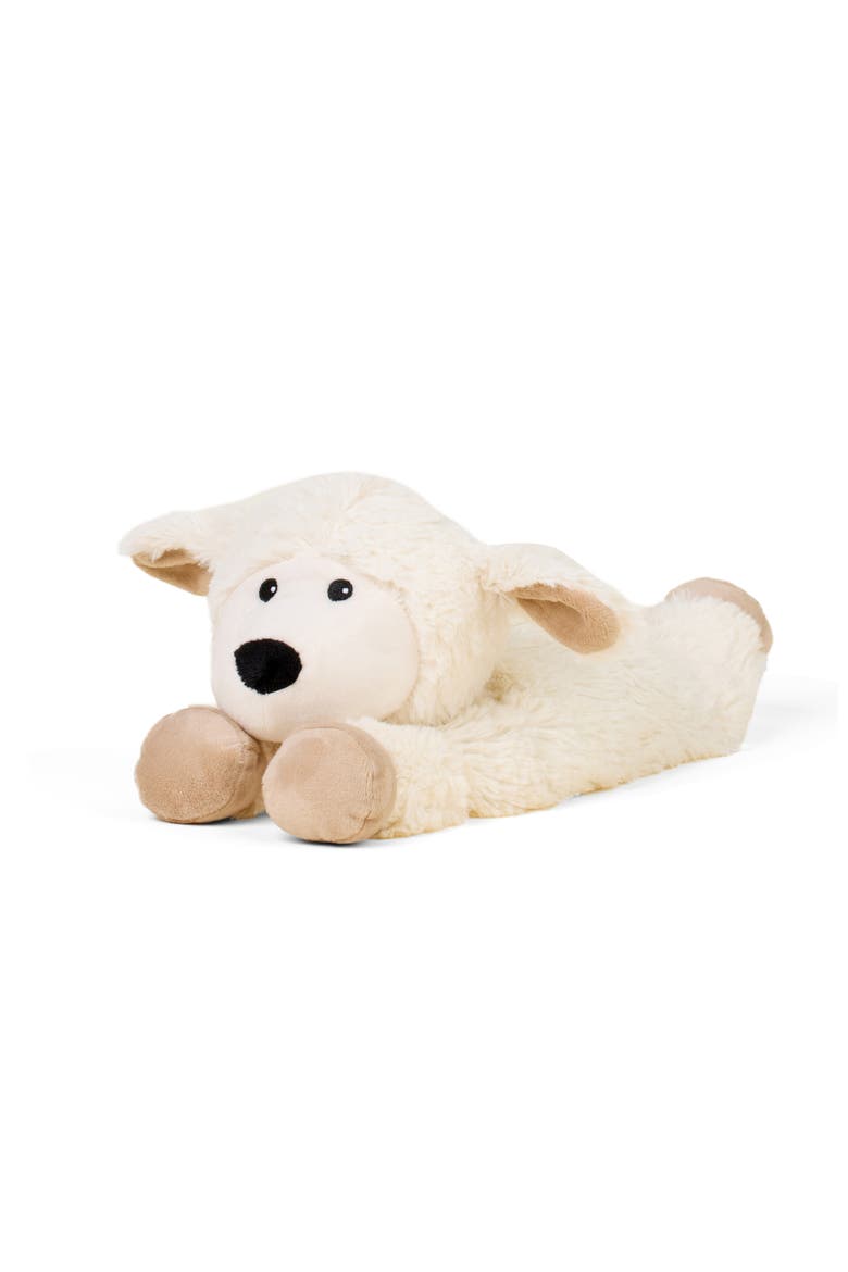 Laying Down Sheep Plush Toy, Main, color, Light Pastel Brown
