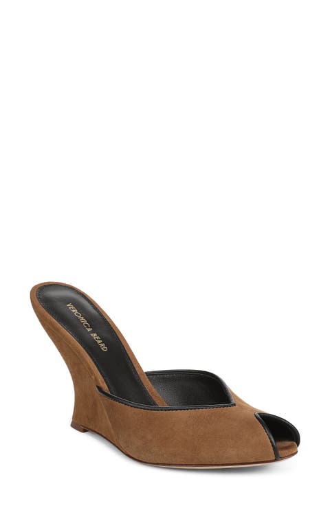 Mirabel Peep Toe Wedge Sandal (Women)