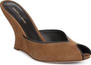 Veronica Beard Mirabel Peep Toe Wedge Sandal