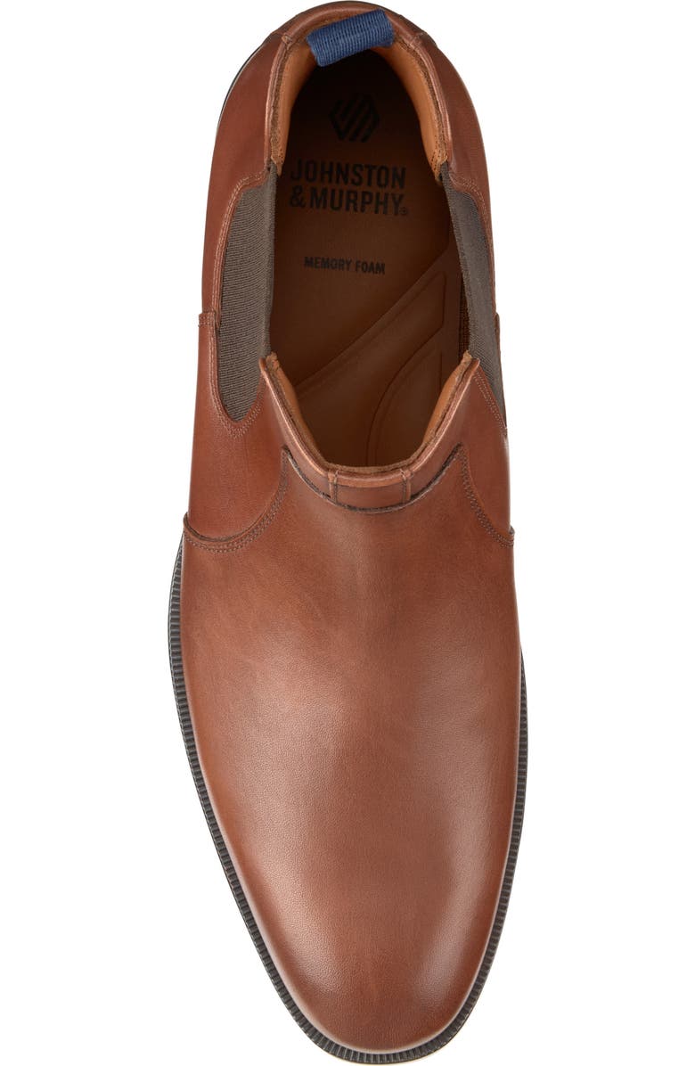 Johnston & Murphy Reeve Chelsea Boot, Alternate, color, Tan Full Grain