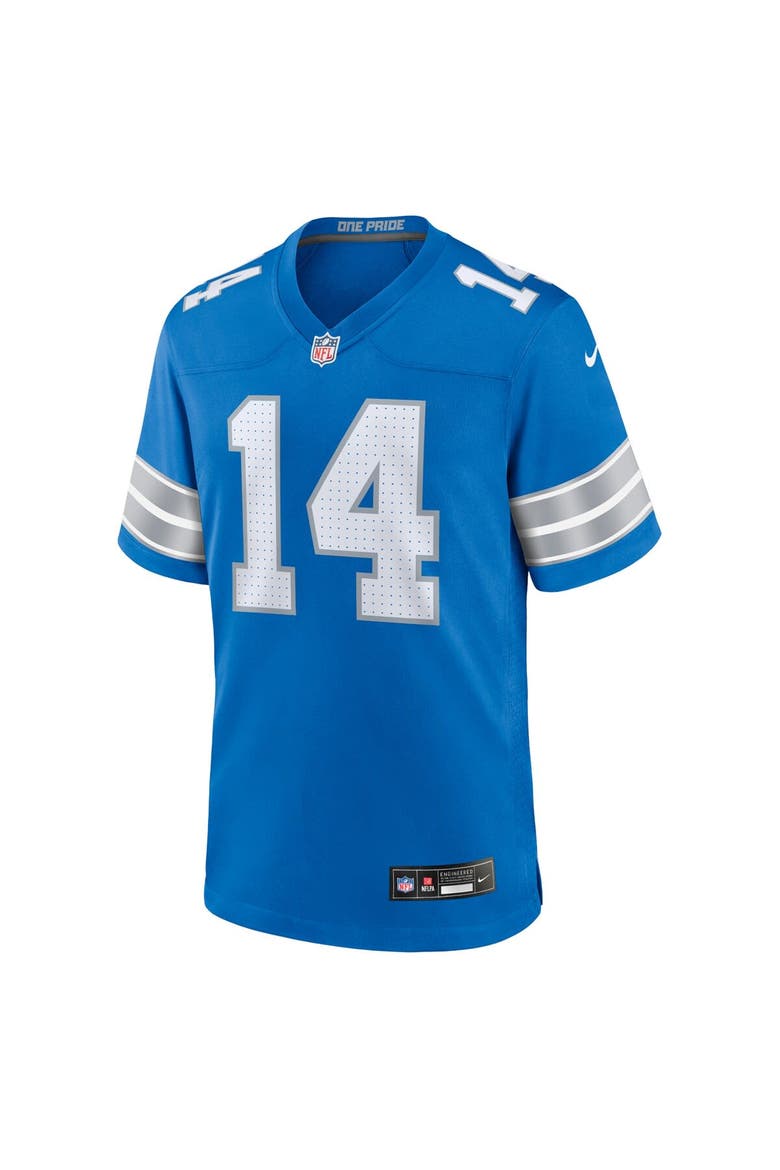 Men's Nike Amon-Ra St. Brown Blue Detroit Lions Game Jersey, Alternate, color, Blue