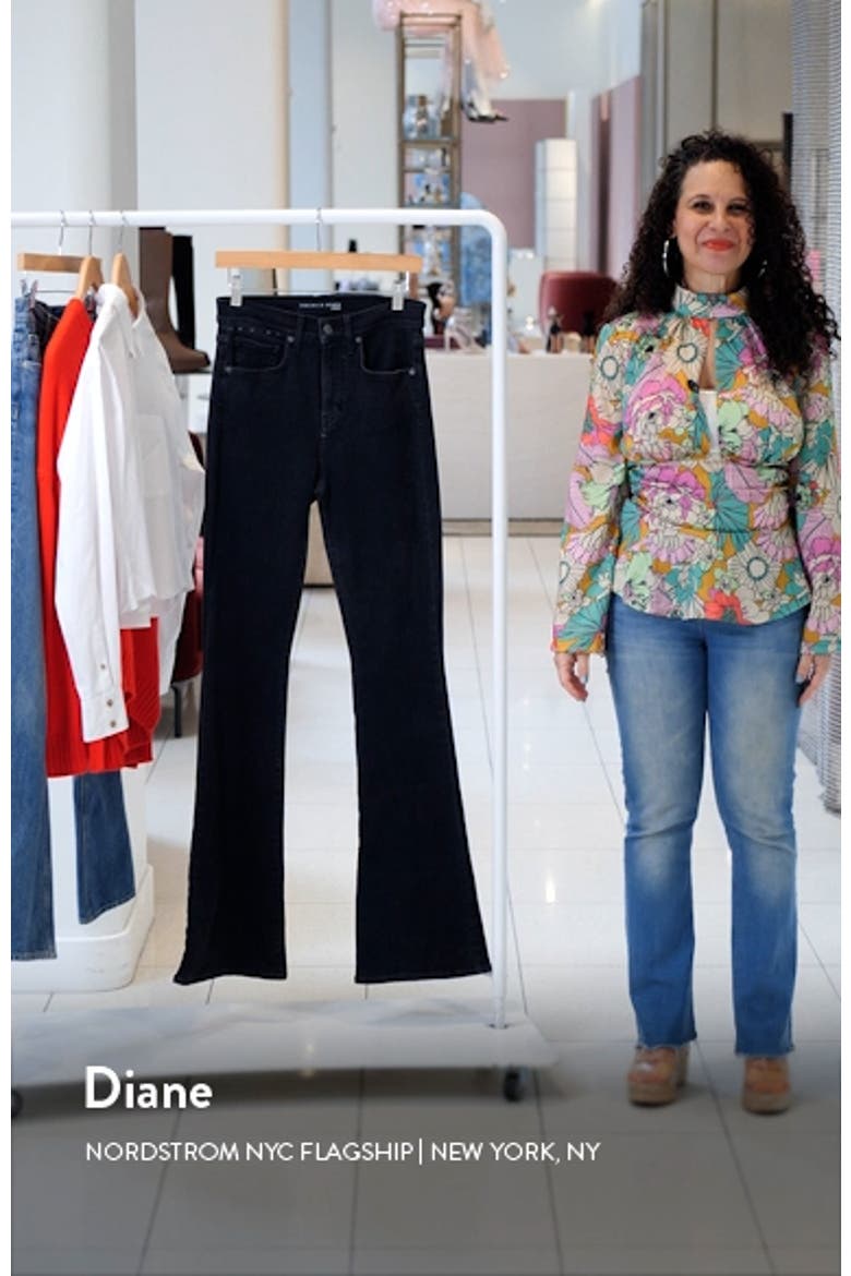 Beverly High Waist Skinny Flare Jeans video