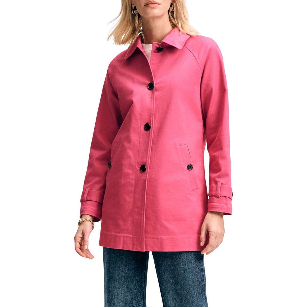 Isaac Mizrahi New York Mid Length Twill Jacket