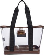 Kurt Geiger London Chiswick Large Clear Shopper Tote