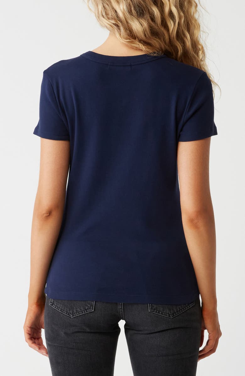 Michael Stars Crewneck T-Shirt, Alternate, color, Nocturnal