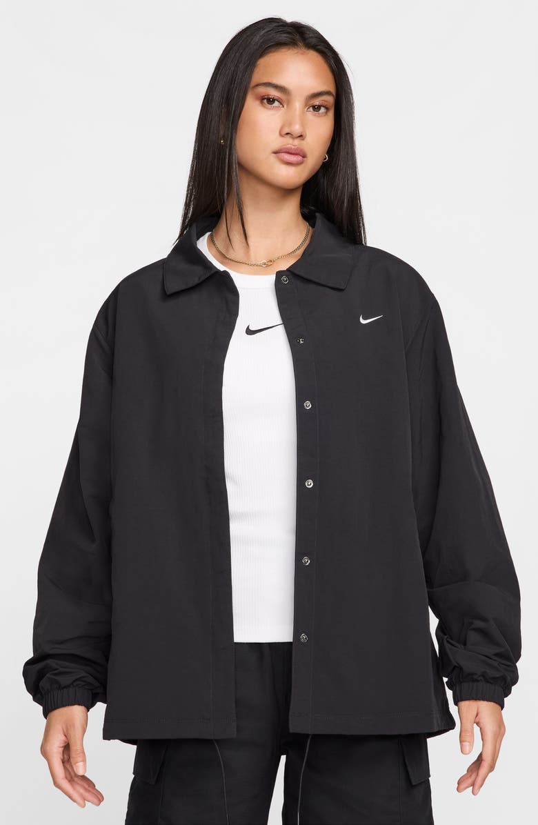 Nike Sportswear Essential Water Repellent Oversize Jacket, Alternate, color,