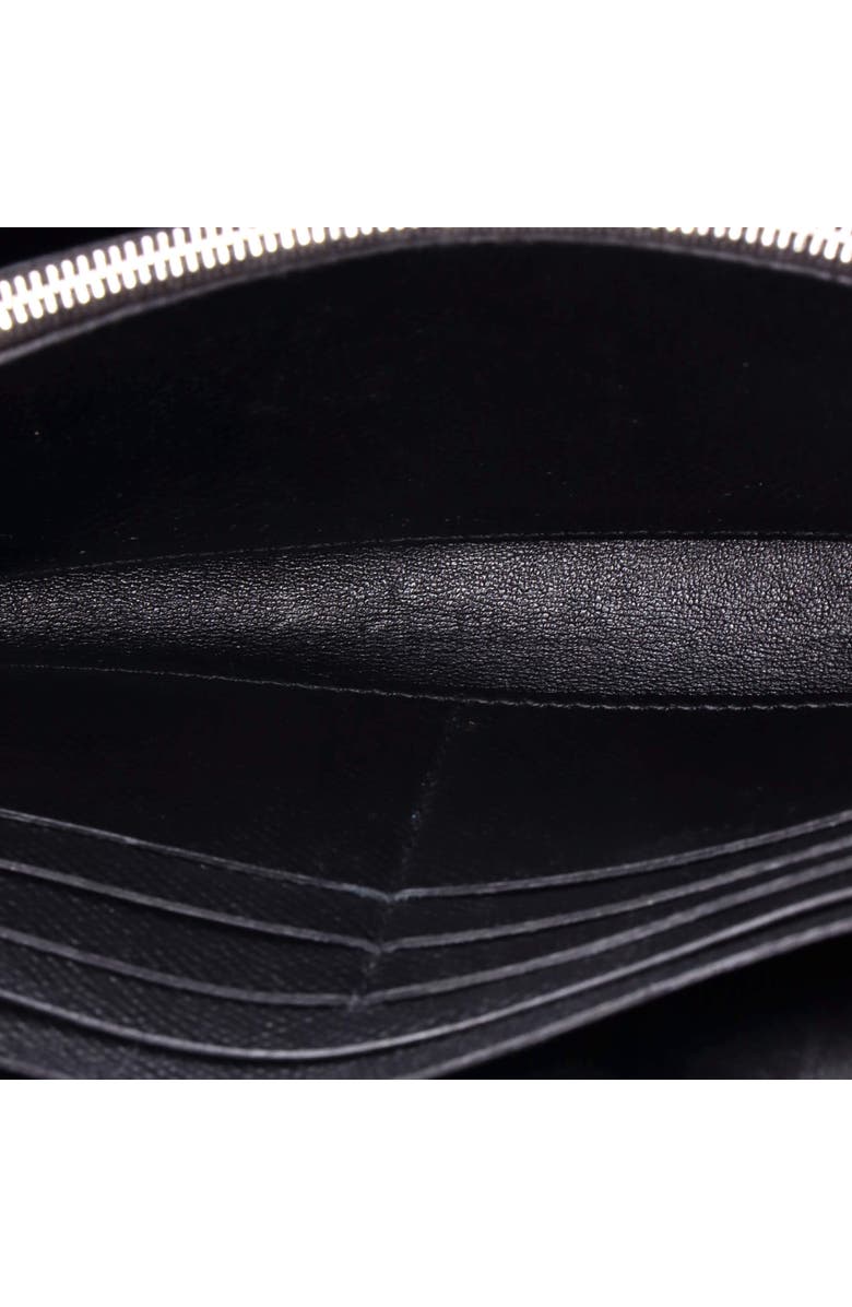 Pre-Owned Hermes Constance To Go Wallet Epsom, Alternate, color, Noir