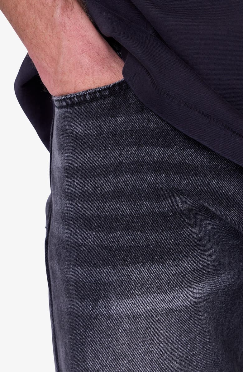 mnml Straight Leg Jeans, Alternate, color, Washed Black