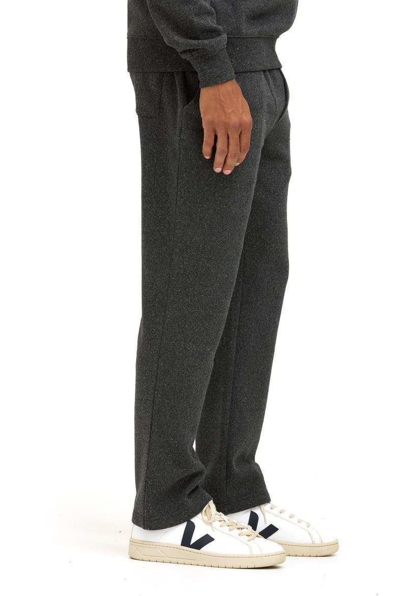 Reed Triblend Fleece Pants, Alternate, color, HEATHER BLACK