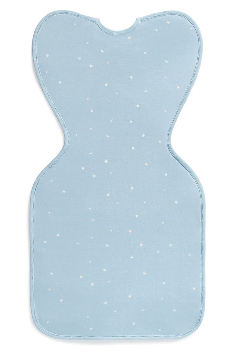Swaddle Up™ 1.0 TOG Original Stretch Cotton Swaddle, Alternate, color, POWDER BLUE